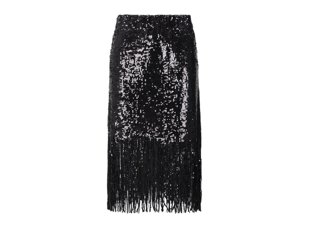 Black sequin skirt xs clearance