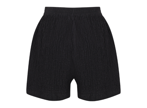 Dora Shorts Black S Crinkle cotton shorts 
