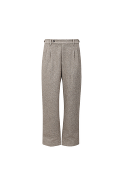 Dutta Pants Herringbone wool pants