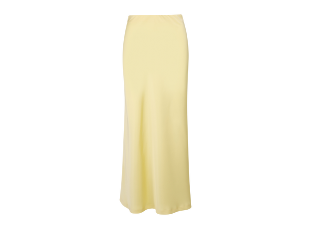 Gamma Skirt Light Yellow S Maxi satin slip skirt 