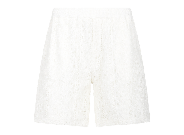 Giulio Shorts White M Crochet shorts 
