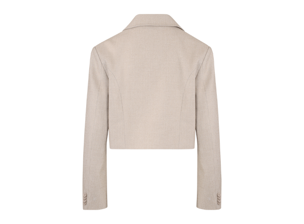 Hermina Blazer Beige M Cropped blazer 