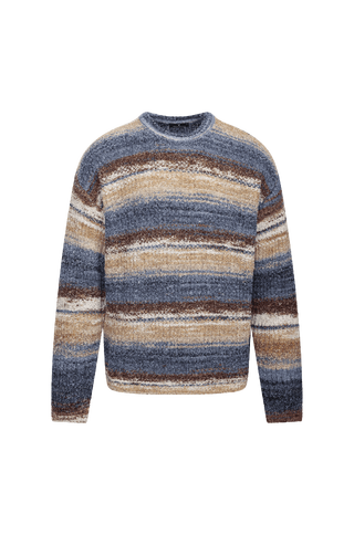 Jasper Sweater Space dye striped sweater