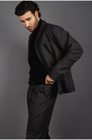 Jona Overshirt Flannell stretch overshirt