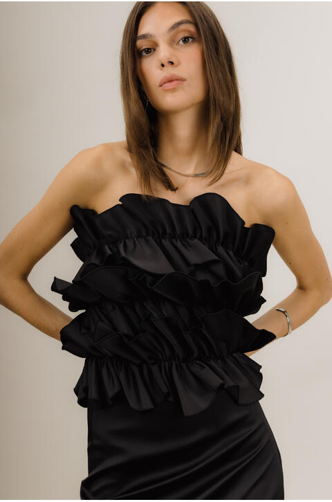 Juliet Bustier Top Sculpted bustier top