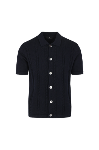 Louis SS Shirt Cable knit SS shirt