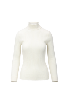 Mari Turtleneck Merino rib turtle