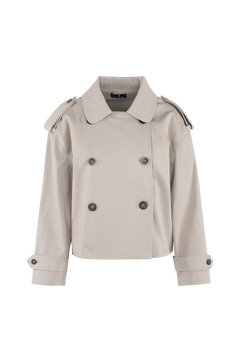 Marisol Jacket TENCEL™ stretch short trench