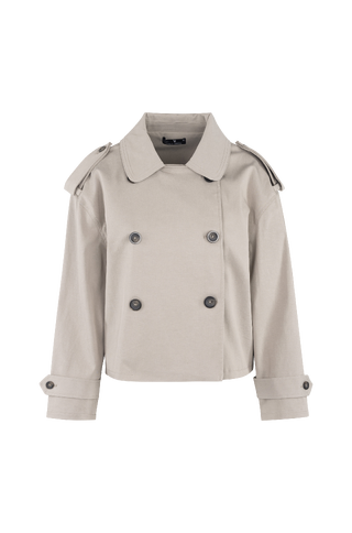 Marisol Jacket TENCEL™ stretch short trench