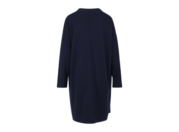 Niva Cardigan Navy L Long merino wool cardigan 
