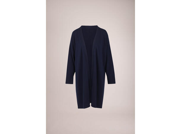 Niva Cardigan Navy L Long merino wool cardigan 
