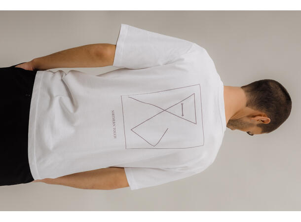 Northern Tee White Fox M Graphic print tee 