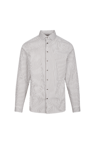 Obazi Shirt Striped Bamboo viscose shirt