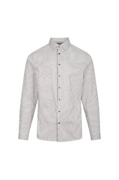 Obazi Shirt Striped Bamboo viscose shirt