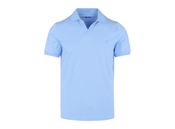 Oliver Pique Placid Blue M Modal pique shirt 