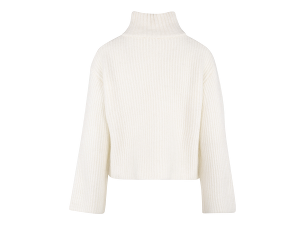 Pandora Cardigan Cream M Mohair zip wool cardigan 