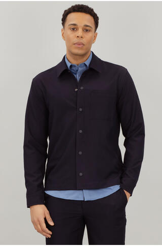 Samuel LS Shirt Dressy stretch overshirt