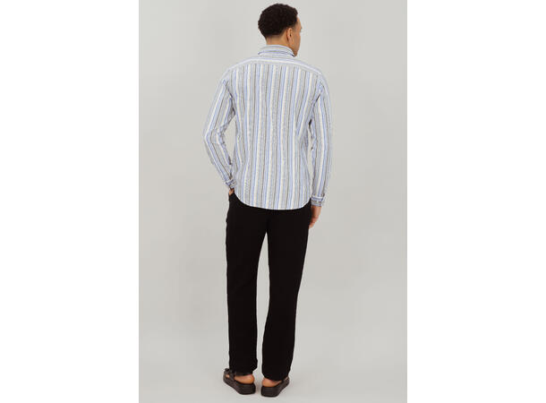 Timm Pants Black L Cotton gauze loose pants 