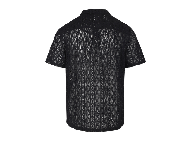 Valentino SS Shirt Black L Crochet SS shirt 
