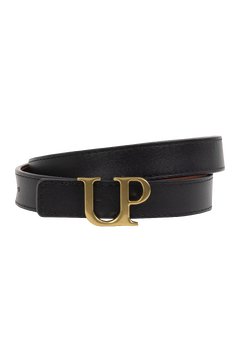 Verona Belt Reversible logo leather belt, 2cm