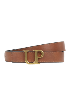 Verona Belt Reversible logo leather belt, 2cm