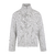 Pierre Cardigan Light grey M Teddy knit zip cardigan 