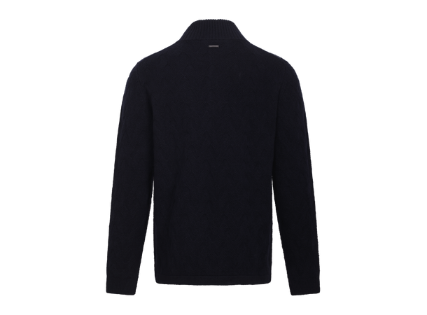 Aaron Sweater Dark Navy M Merino sweater 