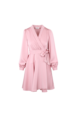 Awa Dress Short wrap dress
