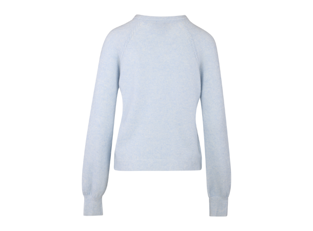 Cassandra Sweater Light Blue L Soft detailed sweater 