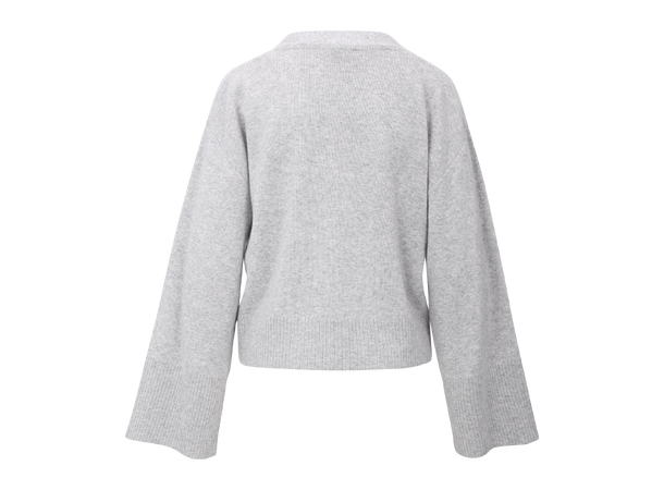 Cheddar Cardigan Grey M Merino cardigan 