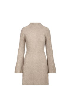 Dakota Dress Merino rib short dress