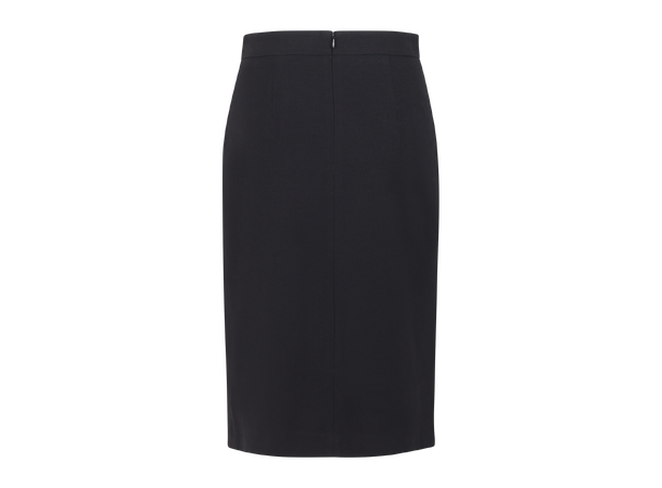 Didi Skirt Black L Flannel pencil skirt 