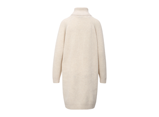 Emmie Dress Light sand melange S Wool dress 