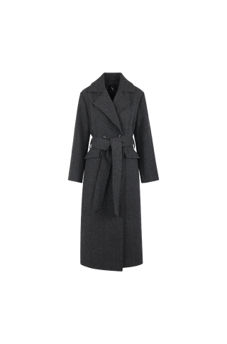Isabelle Coat Wool herringbone coat