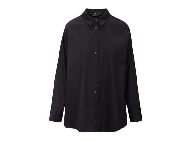 Lady Shirt Black M Oversized shirt 