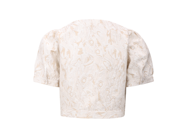 Leea Jacket Cream AOP S Short jacket 