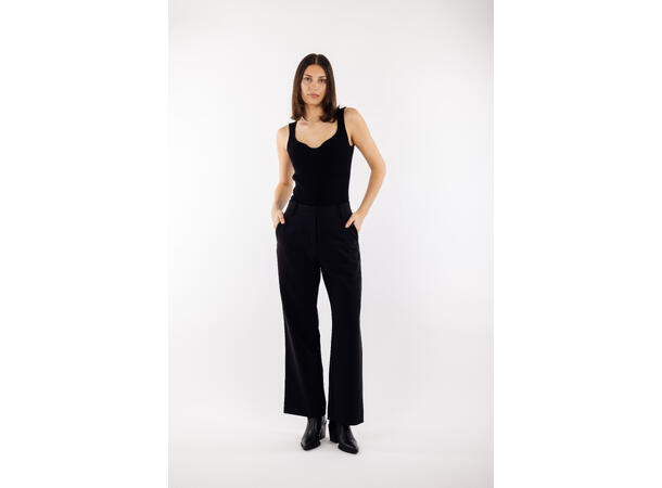 Lilli Pants Black 30-30 High waist, wide leg 