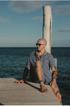 Luc Shorts Structure linen shorts