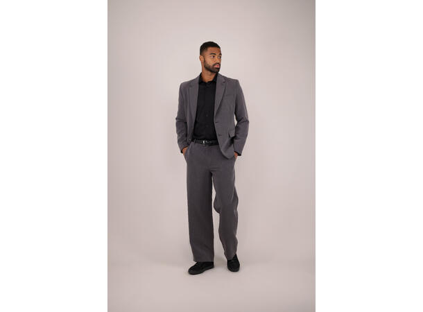 Melvin Blazer Charcoal M Basic stretch blazer 