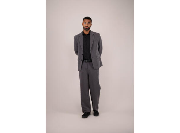 Melvin Blazer Charcoal M Basic stretch blazer 