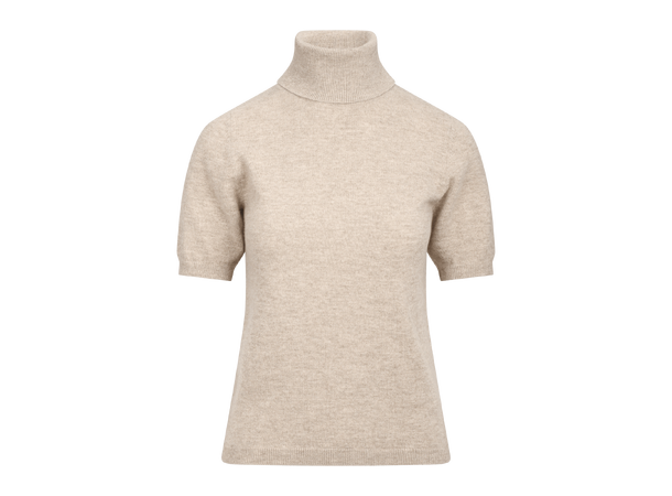Mertina SS Turtleneck Light Sand S SS merino turtle neck 