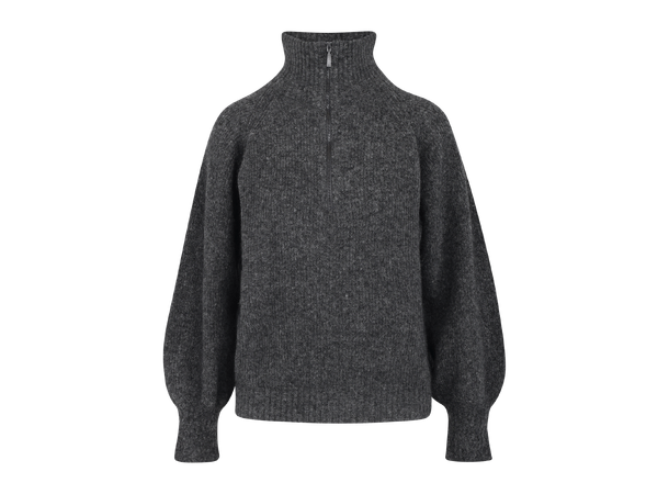 Mirra Half-zip Charcoal M Mohair halfzip 