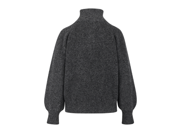 Mirra Half-zip Charcoal M Mohair halfzip 