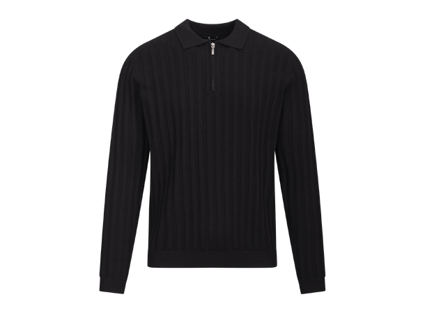 Phillip Half-zip Black M Structure half-zip 