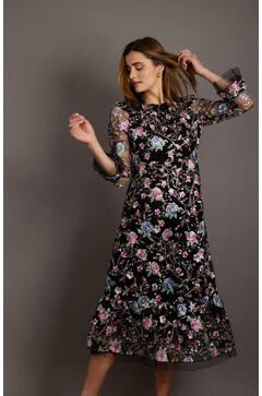 Queenie Dress Embroidered  dress