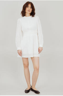 Selene Dress Ruffle cotton dress