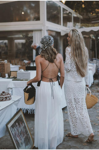 Senada Skirt Crochet long skort