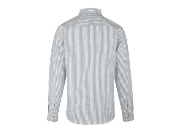 Solari LS Shirt Green M Cotton stripe oxford LS shirt 