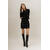 Prudence Skirt Black M Glitter mini skirt 