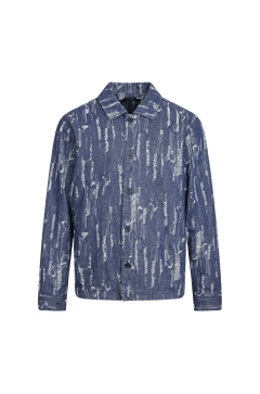 Joaquin Overshirt Denim structure shirt